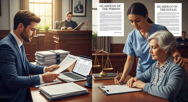 A smiling child in a yellow top playfully covers the eyes of both adults sitting beside her at a table with papers, books, and a laptop. The adults react with amusement in a cozy home setting. A smiling child in a yellow top playfully covers the eyes of both adults sitting beside her at a table with papers, books, and a laptop. The adults react with amusement in a cozy home setting.